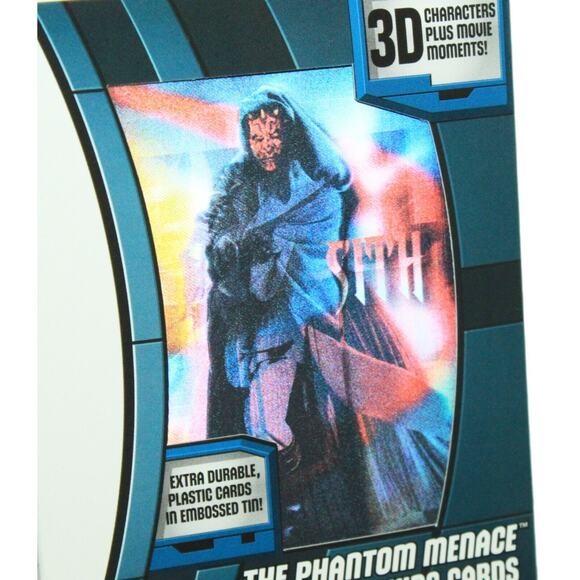 Star Wars The Phantom Menace - Limited Edition 3D Playing Cards 2012 - Picture 3 of 4